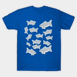 Many Great White Sharks Drawn Badly T-Shirt